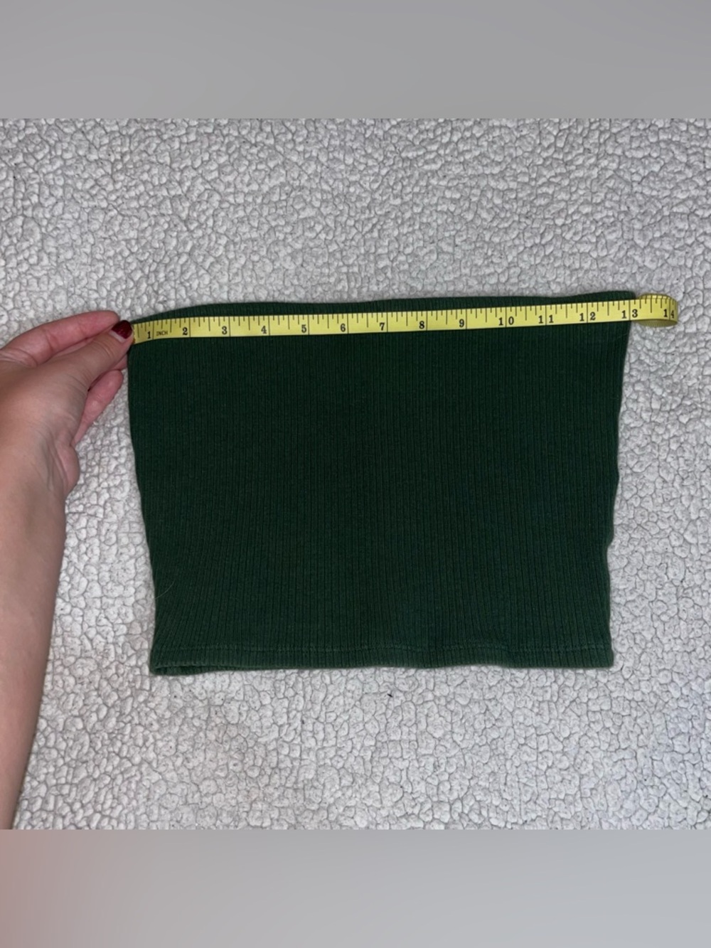 UO Ribbed Bandeau Top - Picture 6 of 8